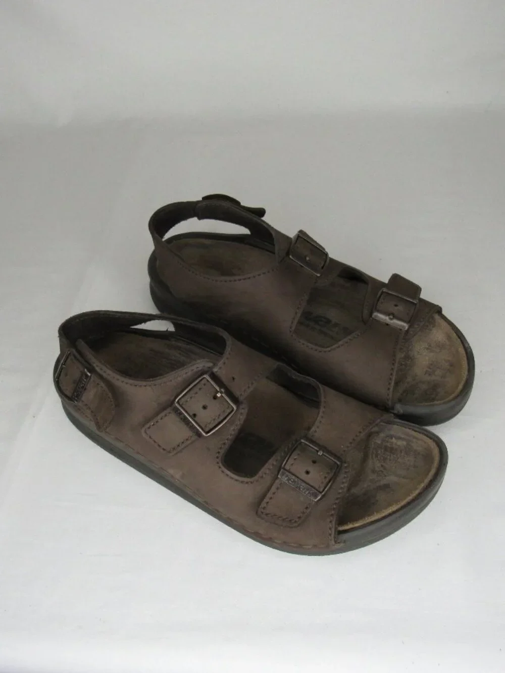 Birkenstock NEWALK Brown Leather Back Strap Sandal Women's 9 40